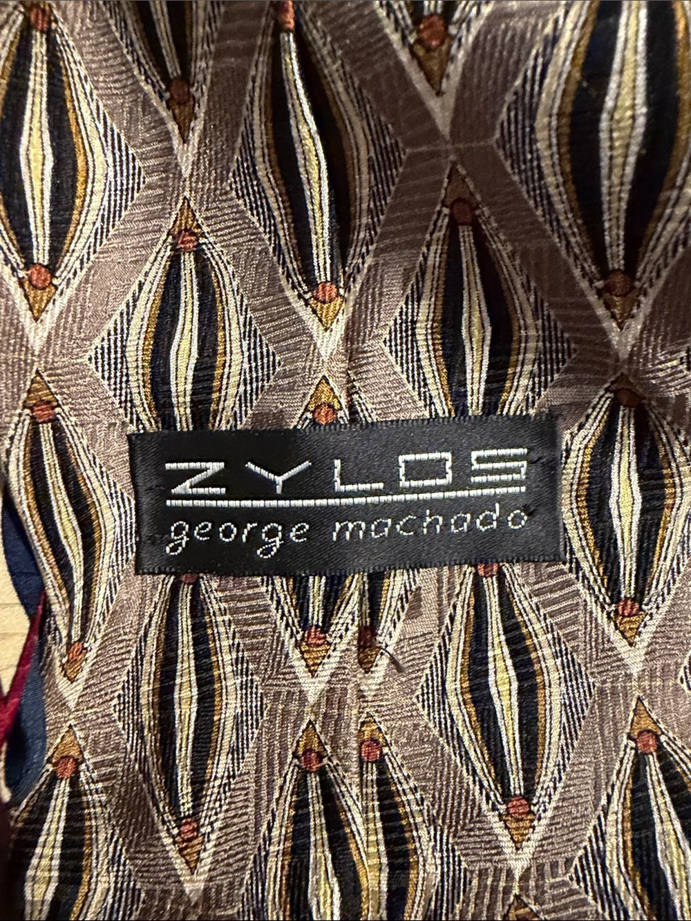 Three-Tie Set - multi colored, multi-patterned.